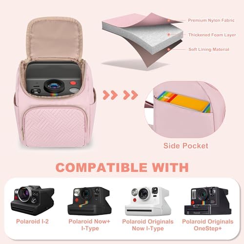 Camera Sling Bag Compatible with Polaroid Now, Flip, Now+, Go Gen2 - Image 2