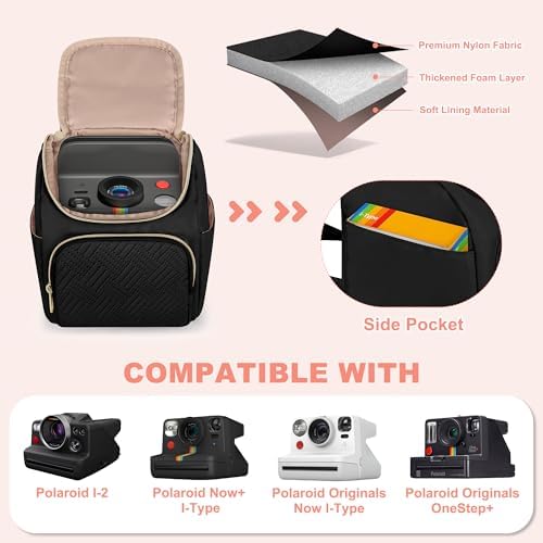 Camera Sling Bag Compatible with Polaroid Now, Flip, Now+, Go Gen2 - Image 2