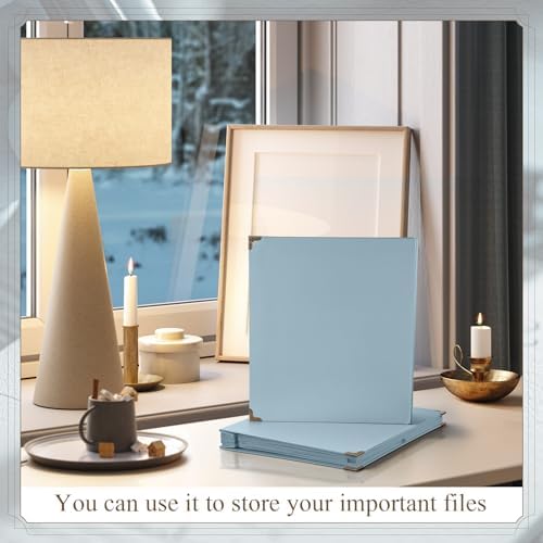 Marspark Important Document Organizer with Elastic Closure,Blue - Image 5