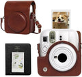 CAIYOULE Camera Case for Fujifilm Instax Mini 13 Instant Camera, Brown by CAIYOULE