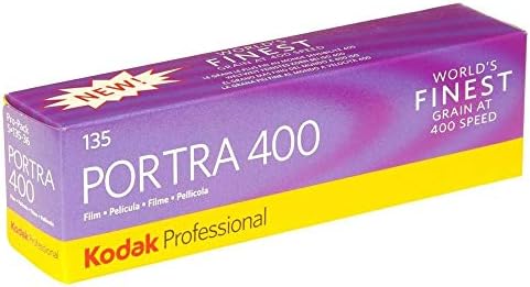 Kodak Portra 400 Professional ISO 400, 35mm, 36 Exposures, Color Negative Film (5 Roll per Pack) 3 Pack by Unknown