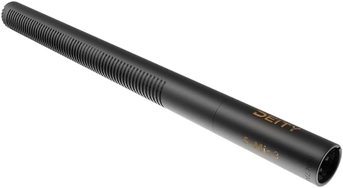 Deity S-Mic 3S Shotgun Microphone (Black) | Weather-Resistant Construction, Broadcast Sound Quality, Compact and Lightweight Design - Image 2