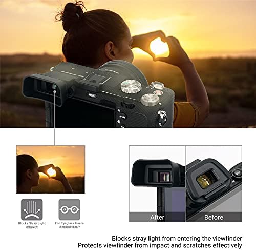 Extended A7C Eyecup for Sony Alpha 7C Only(Not Fit A7C II, A7CR) - Image 5
