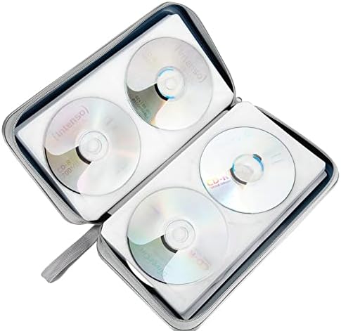 Siveit CD DVD Cases 96 Capacity Disc Storage Binder for Car(Dark Blue) - Image 5