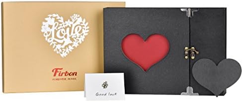 Firbon Scrapbook Album, DIY Photo Album with Black Pages Memory Book - Image 7