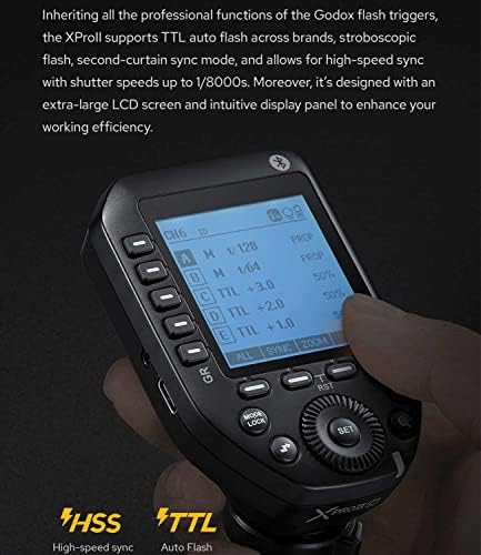 Godox XProII-S TTL Wireless Flash Trigger for Sony Camera, Remote Trigger - Image 2