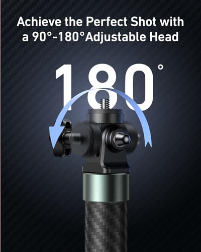 TELESIN 120cm/47.2in Invisible Selfie Stick for GoPro DJI Insta360 - Image 5