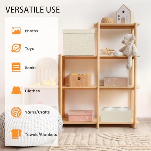 Photo Storage Box 5x7, Decorative Photo Boxes storage With Lids - Image 5