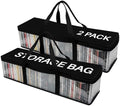 Evelots CD Storage Bags, 2 Pack, Holds 100 CDs with Handles by Evelots
