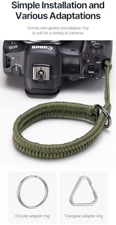 Camera Wrist Strap for Mirrorless Cameras, Quick Release Camera Wrist Strap, Camera Hand Strap with Safer Connector - Image 7