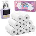9 Roll 1''×2.2'' Kids Camera Paper Roll Refill for Kid Camera Instant Print by Biubee
