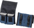 LensCoat 4-Battery Pouch Camera Battery Holder for DSLR (Navy) lenscoat by LENSCOAT