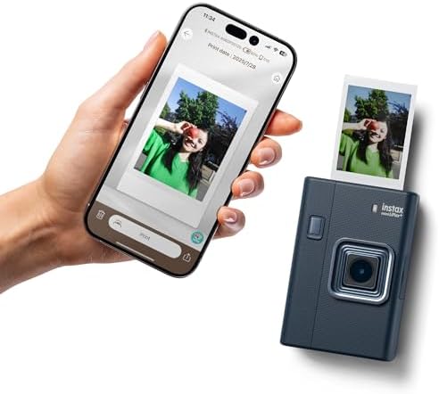 FUJIFILM instax mini LiPlay+ Hybrid Instant Camera - Midnight Blue - Image 5