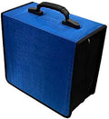 CD/DVD Case Holder Organizer Wallet Sleeves Booklet Binder,Storage 400 Capacity Disc(Blue) by Penlonda