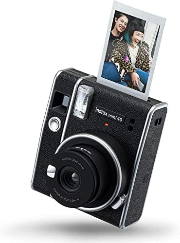 Fujifilm Instax Mini 40 Instant Film Camera with Built-in Selfie Lens, Auto Exposure, Auto Shutter Speed, Easy to Use, Stylish and Classic Design Polaroid Cameras for Pro or Beginners (Renewed) - Image 6