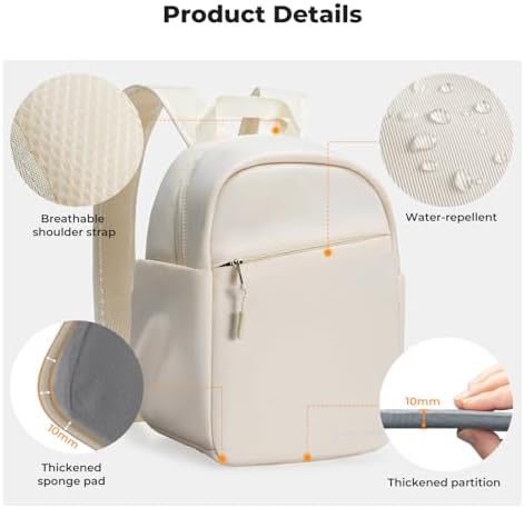 K&F CONCEPT Camera Backpack, Lightweight Compact Camera Bag 5L - Image 6