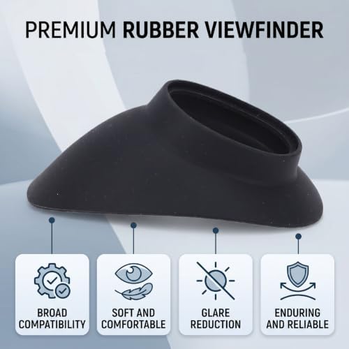 XUMIUZIY Camera Viewfinder Eyecup, Rubber Light for PXW X280 - Image 2