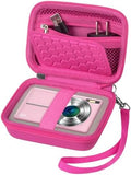 Comecase Digital Camera Case for Kodak PIXPRO FZ45 FZ55&CAMKORY, Rose Red by COMECASE
