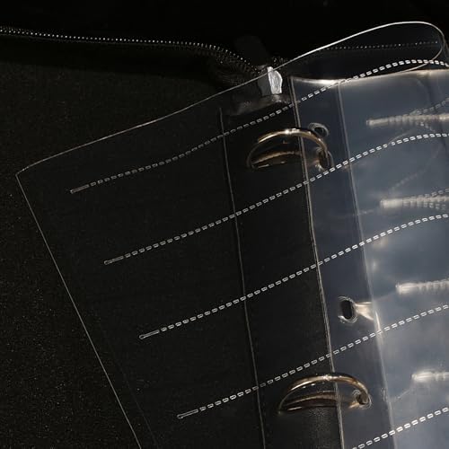 25 Pcs 35mm Film Negative Sleeves Film Negative Storage Presentation Materials 35mm Size Negative Pages Holds Seven Strips of Six Frames Help You Collect and Organize Film - Image 6