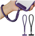 Wrist Lanyard, Phone Wrist Strap for iPhone Case Camera, Anti Theft Strap Lanyard with 360° Rotating Hook (Black&Purple) by Zaardend