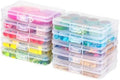 IRIS USA Photo Storage Cases |Made in USA| Fits 4"x6", (10-Pack) - Clear by IRISUSA