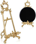 Novabright 11.5 Inch Ornate Metal Display Stand for Scrying Mirrors by Unknown