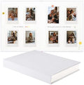 Instax Mini Photo Album with Writing Space, Linen Cover, White by Unknown
