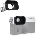 JJC Long Soft Rubber Eyecup Eyepiece for Fuji X Half XHalf Camera, Silver by JJC