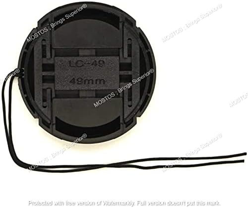 MOSTOS ; Brings Superior® || 49mm Lens Cap for Sony FE 50mm f/1.8 (Not for 2.8)(SEL50F18F), E 50mm f/1.8 OSS(SEL50F18) & Other 49mm Filter Thread Lenses - Image 6