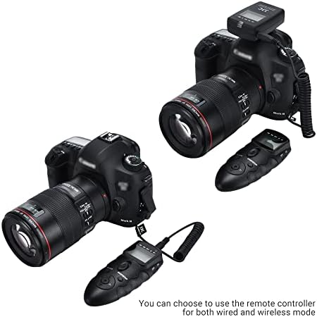 JJC Wireless Intervalometer Timer Remote Shutter Release for Canon R1 R3 R5 - Image 6