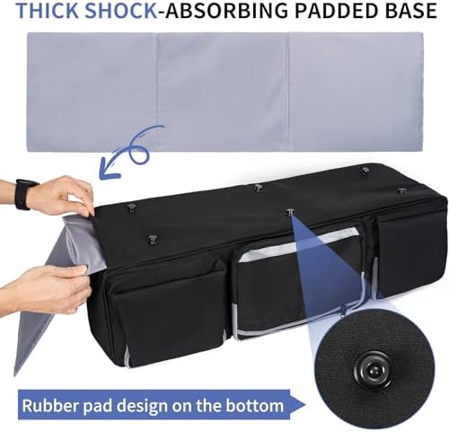 Tripod Carrying Case, 30.7" Heavy Duty Tripod Bag with Padded Divider - Image 5