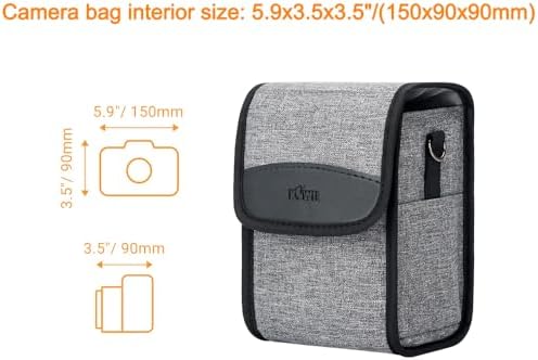 Travel Compact Camera Case for Fuji X100VI Leica D-Lux 8 Lumix L10 X-T30 II - Image 2