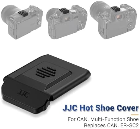JJC 2-Pack ER-SC2 Hot Shoe Cover Cap for Canon EOS-R Cameras, Full-Coverage - Image 2