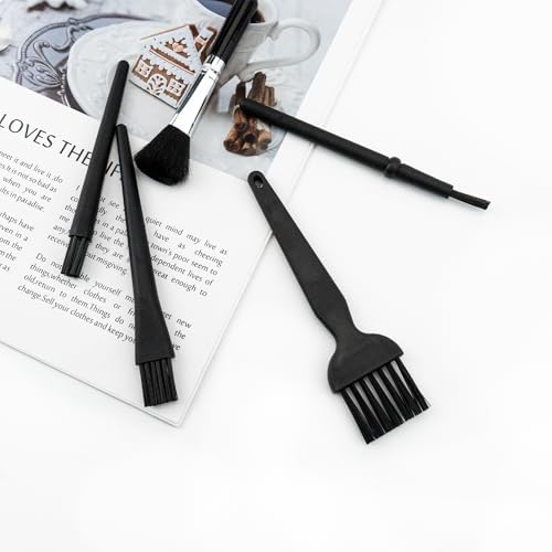 5 PCS Mini Keyboard Brushes, Anti-Static Brush for Small Spaces - Image 5