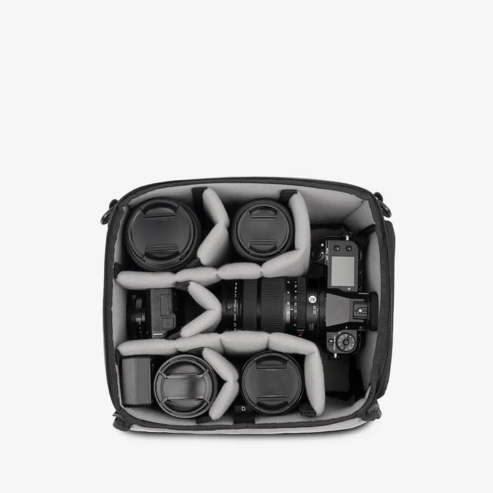 WANDRD All New Essential Deep Camera Cube V2: Protective Camera Storage with Soft Grey Interior, Modular Dividers & Quick Access—Fits PRVKE 41L, Telephoto Lenses & Pro Gear - Image 3