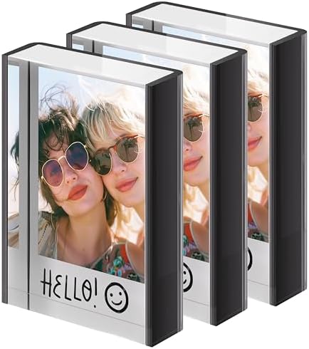 WINKINE Instax Frame, Polaroid Frame for Fujifilm Instax Mini Film, Small Picture Frames 2x3, Polaroid Picture Frames for Photos, Mini Photo Display by WINKINE