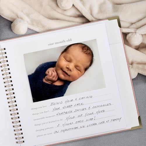Keepsake Baby Memory Book for Boys and Girls - Timeless First 5 Year Book - Image 2