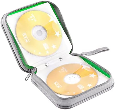 48‑Capacity Hard Plastic CD/DVD Binder for Car, Home & Travel - Image 5