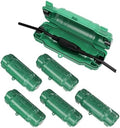 6 Pack Outdoor Extension Cord Safety Cover, Waterproof, Green by Unknown