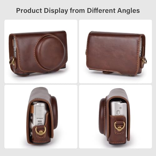 kinokoo Case for Canon PowerShot SX720 HS/SX730 HS/SX740 HS with Strap - Image 3