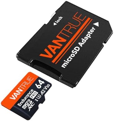Vantrue 64GB microSD UHS-I U3 Memory Card with Adapter for Dash Cams - Image 2