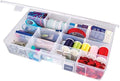 ArtBin 6980AG XL Solutions Box with Dividers, Art & Craft Organizer, [1] Plastic Storage Case, Clear by ArtBin