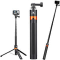 K&F CONCEPT 142cm/55.9" Telescopic Selfie Stick Tripod for Action Camera by KFCONCEPT