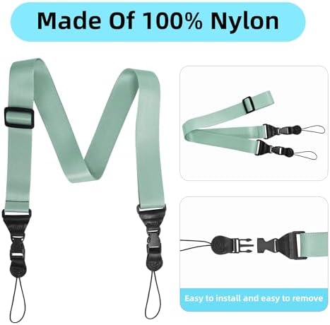 Adjustable Shoulder Strap, iPad Strap Nylon Neck Lanyard - Image 4