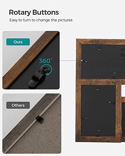 SONGMICS Picture Frames Collage Wall Decor, No Assembly Required - Image 6