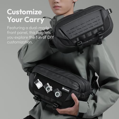 ULANZI 9L Camera Sling Bag, Water-Resistant Camera Case with Tripod Holder - Image 6