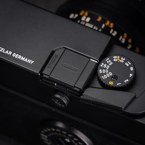 Brass Camera Hot Shoe Cover, Black for Fujifilm X100 - Image 7