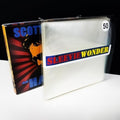 50 Digipak+ CD Sleeves for Thicker and Tri-fold - 2mil No Flap Polypropylene Plastic - Clear Outer - Side Load Open Spine Custom Fit Poly (+1 Free Dj Sticker) by SleevieWonder