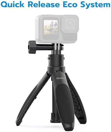 TELESIN 15.75'' Selfie Stick Tripod,Portable Camera Handle Grip Monopod - Image 3