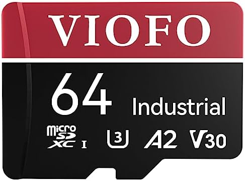 VIOFO 64GB Industrial Grade High Endurance microSDXC Card for Dash Cam by PioneerinDashCamImagingSince2010